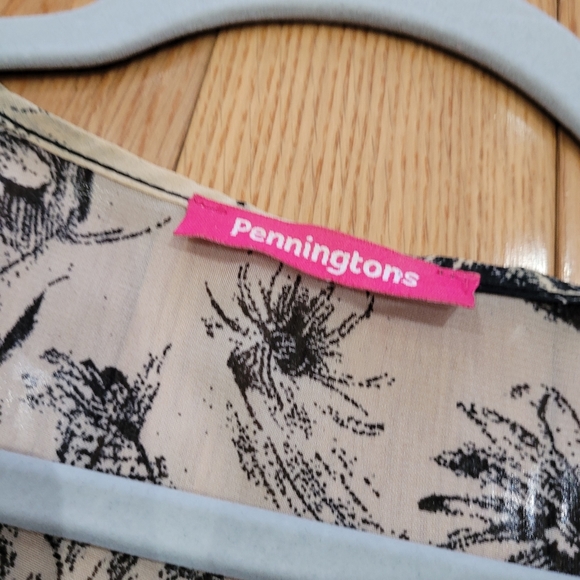 Pennington open front chiffon cardigan top - Picture 4 of 7